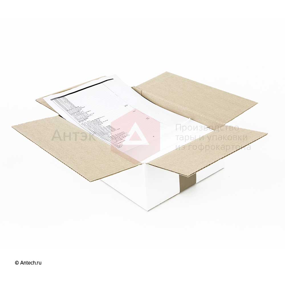 Картонная коробка 310*220*105 Т−24B белый 6