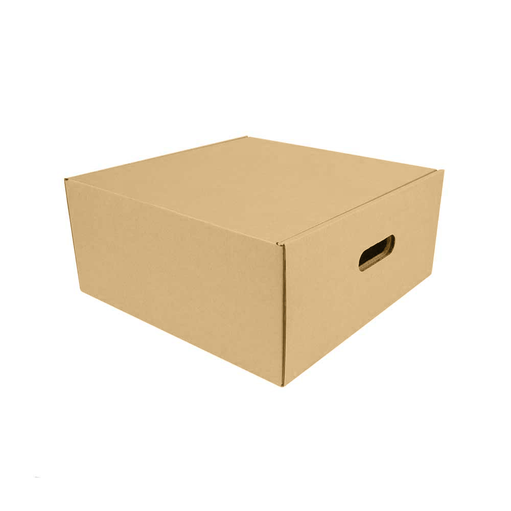 Самосборная коробка 390*390*180 Т−24B бурый (фото 1) – купить в Москве
