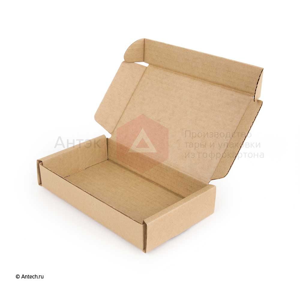 Самосборная коробка 180*115*35 Т−24B бурый (фото 2) – купить в Москве
