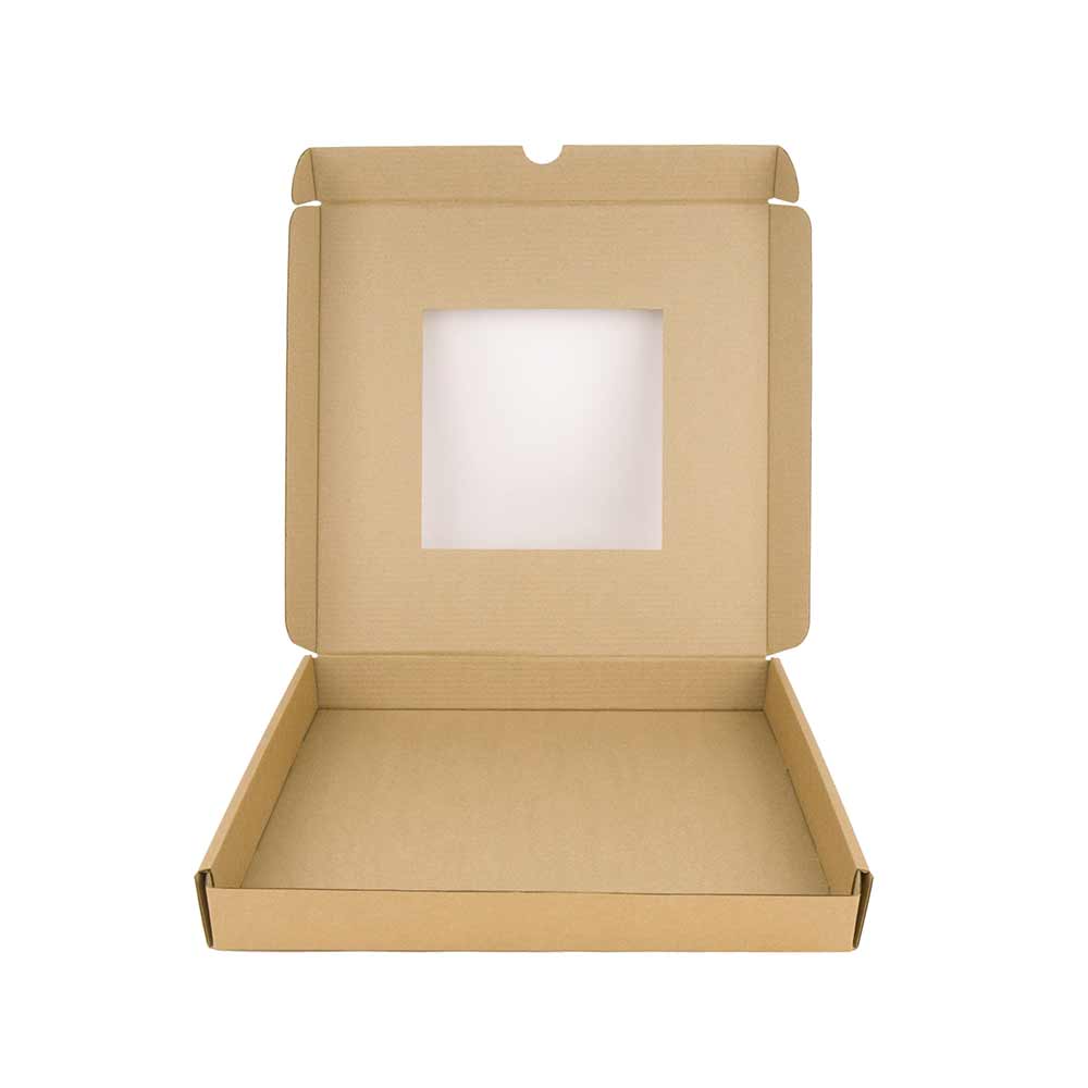 Коробка с окошком 470*470*60 Т−24B бурый (фото 3) – купить в Москве