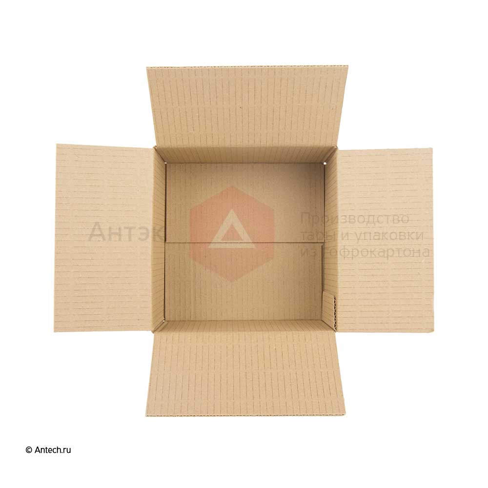Картонная коробка 200*200*100 Т−24B бурый (фото 4) – купить в Москве