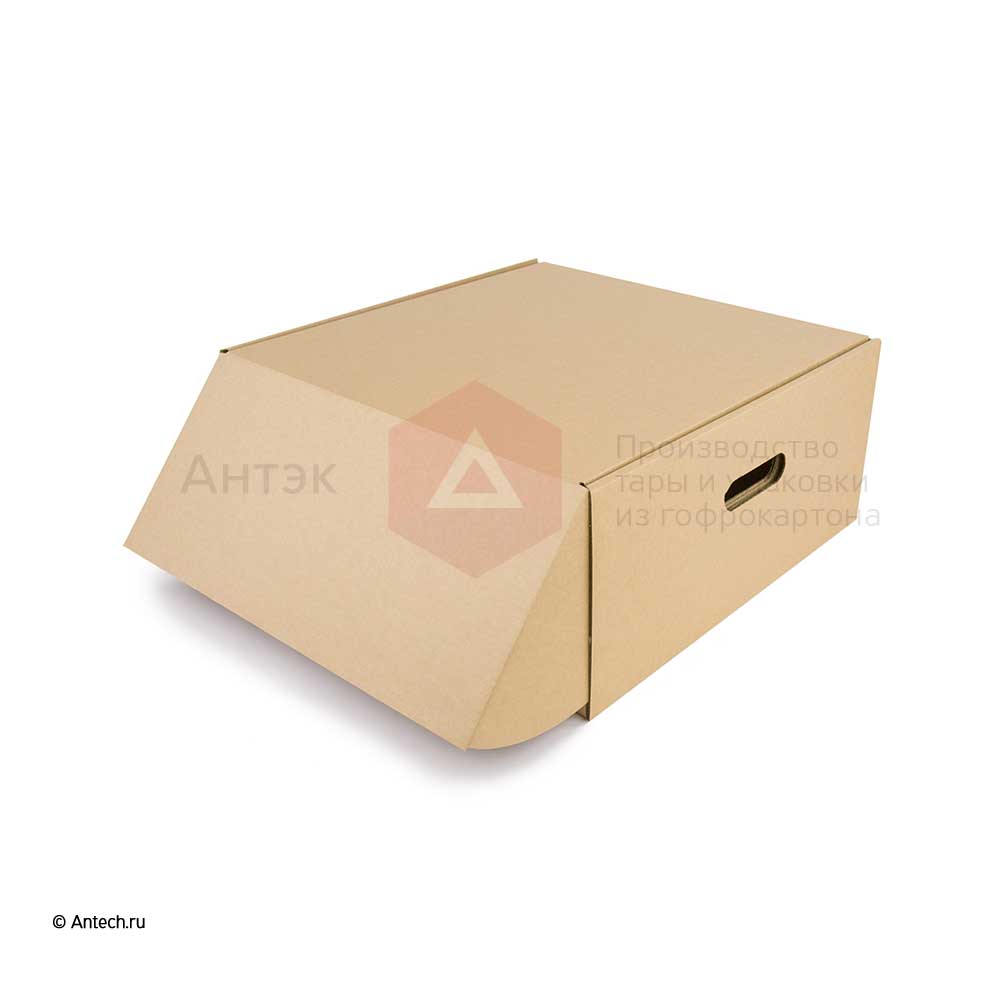 Самосборная коробка 440*440*205 Т−24B бурый (фото 3) – купить в Москве