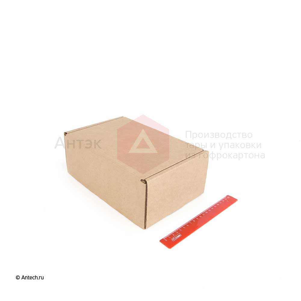 Почтовая коробка 250*170*100 Т−24B бурый 4