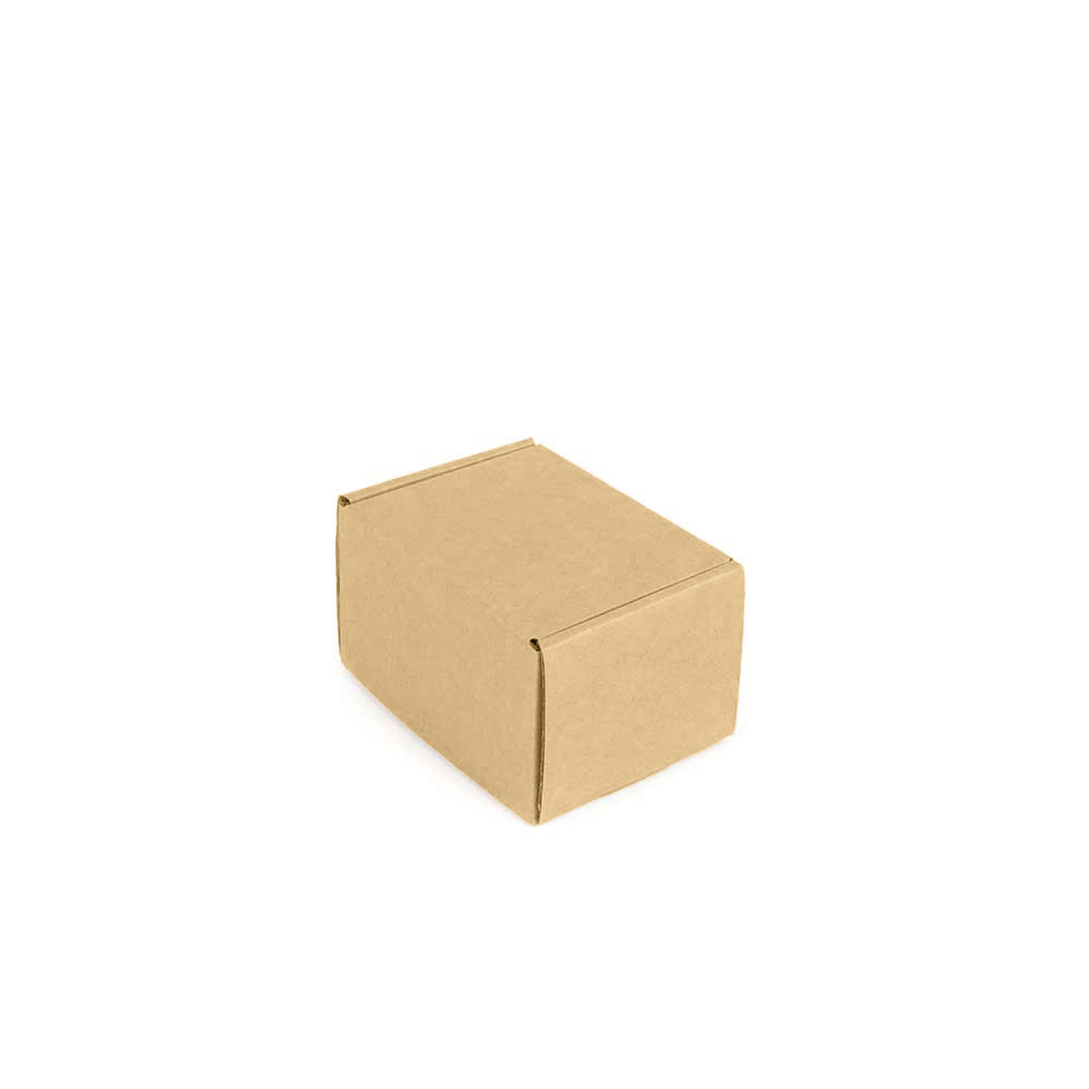 Самосборная коробка 96*75*60 МГК Т−24E бурый