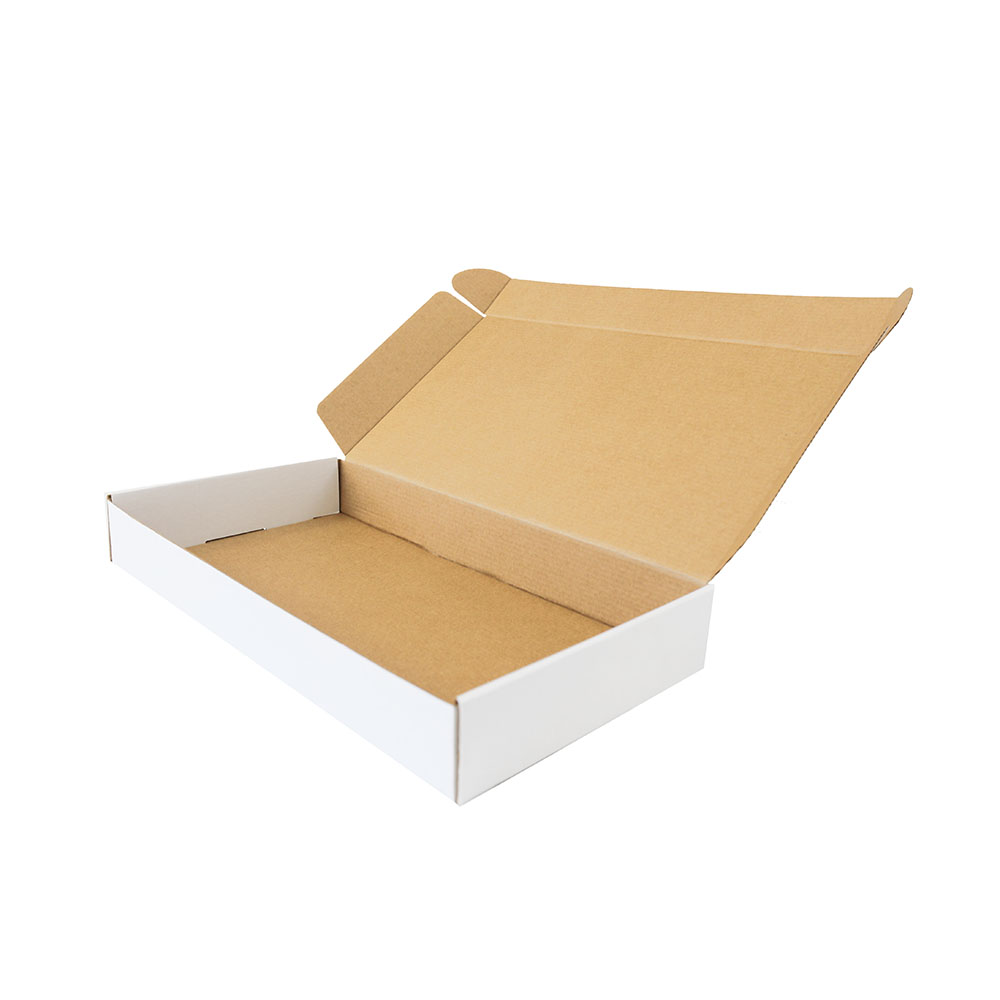 Самосборная коробка 360*195*45 Т−24Е белый/бурый