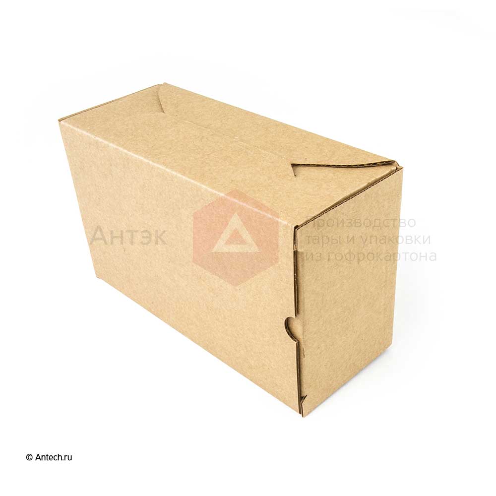 Самосборная коробка 150*100*250 Т−24B бурый (фото 4) – купить в Москве