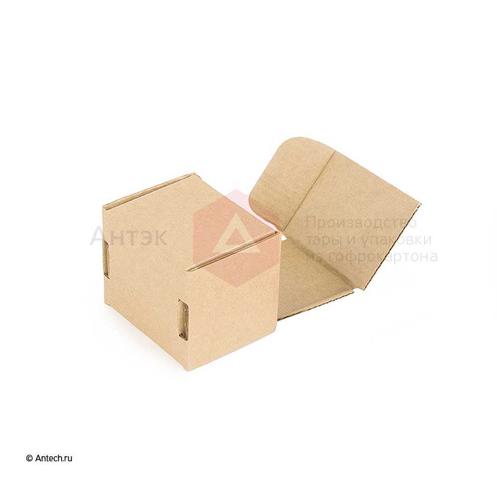 Самосборная коробка 45*45*45 МГК Т−24E бурый 2