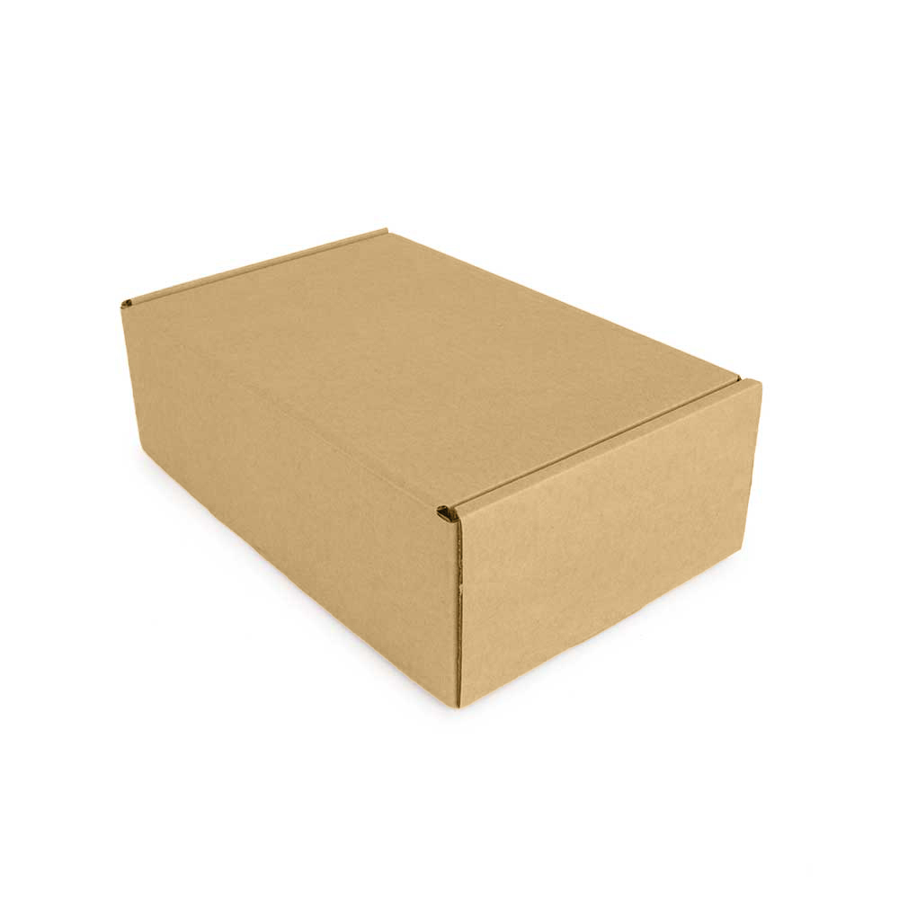 Самосборная картонная коробка 300*200*100 Т−24B бурый