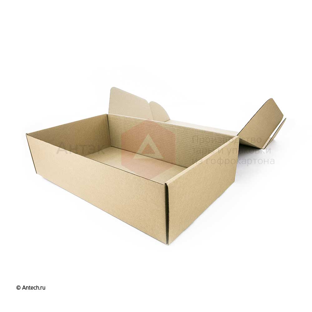 Самосборная картонная коробка 550*350*150 Т−24B бурый (фото 4) – купить в Москве