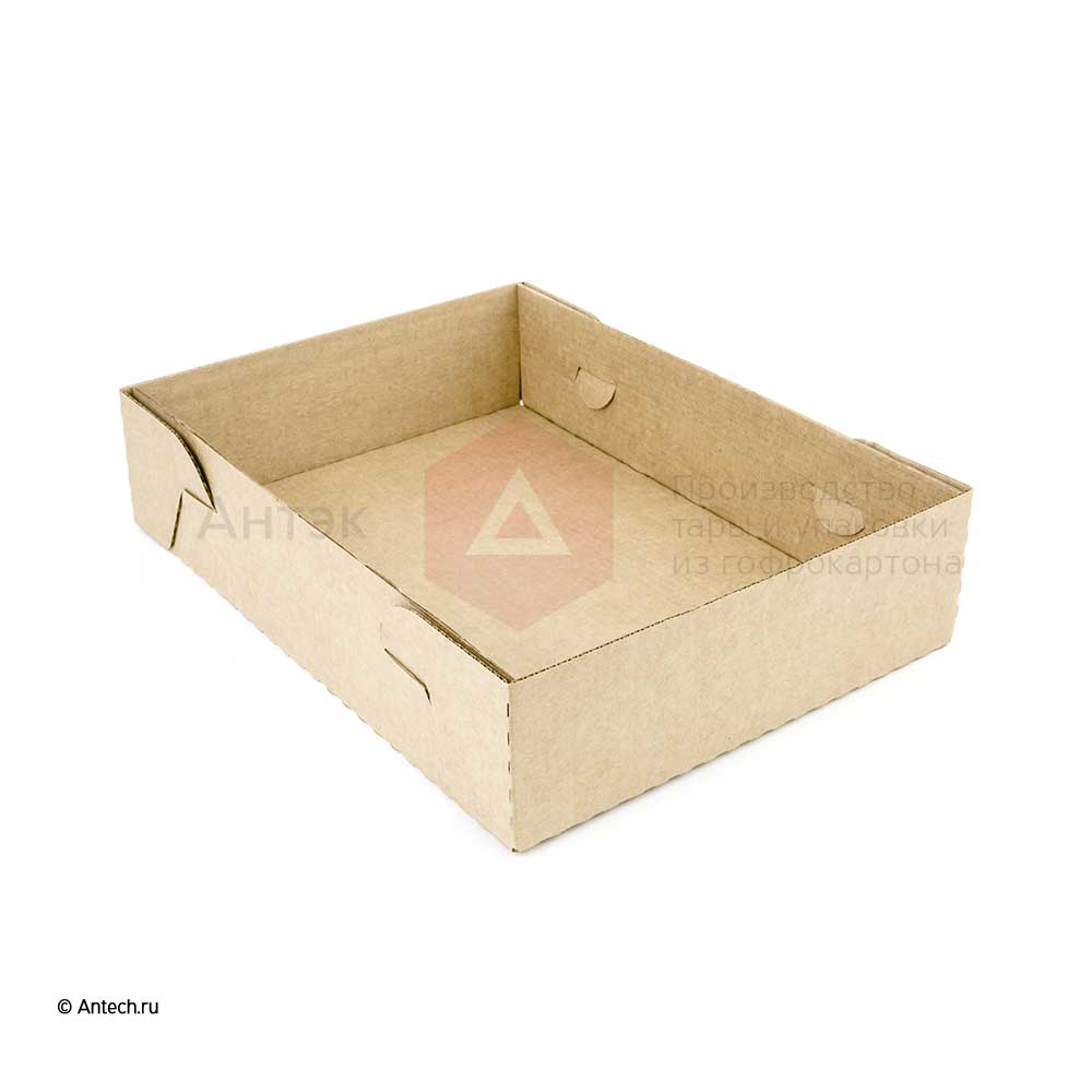 Коробка крышка-дно 400*300*100 Т−24B бурый 1