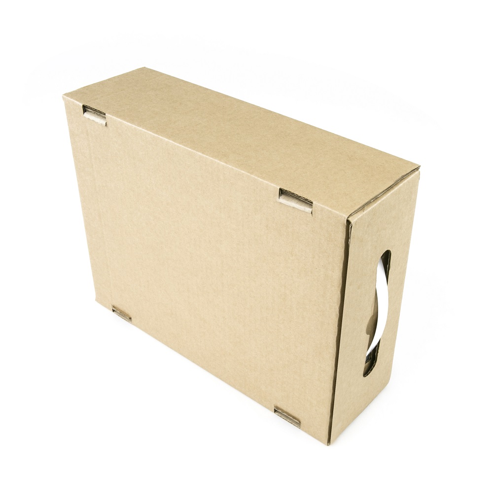 Коробка-чемодан с ручкой 220*320*100 Т−24B бурый 6