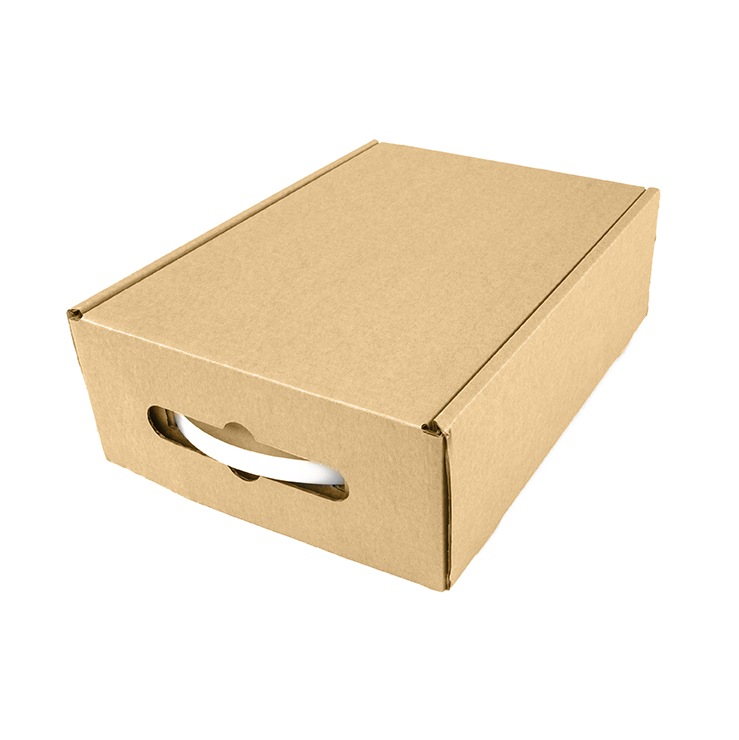 Коробка с ручкой 220*320*100 Т−24B бурый