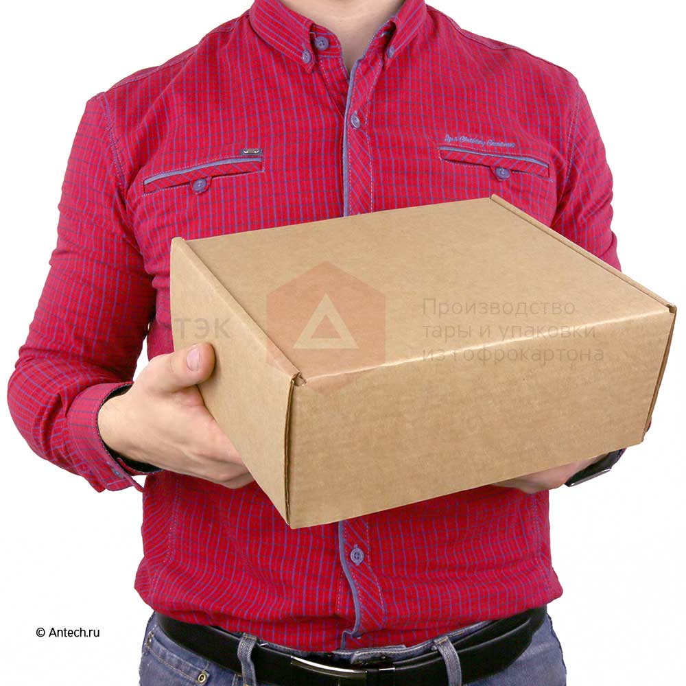 Самосборная коробка 240*190*95 МГК Т−24E бурый (фото 6) – купить в Москве