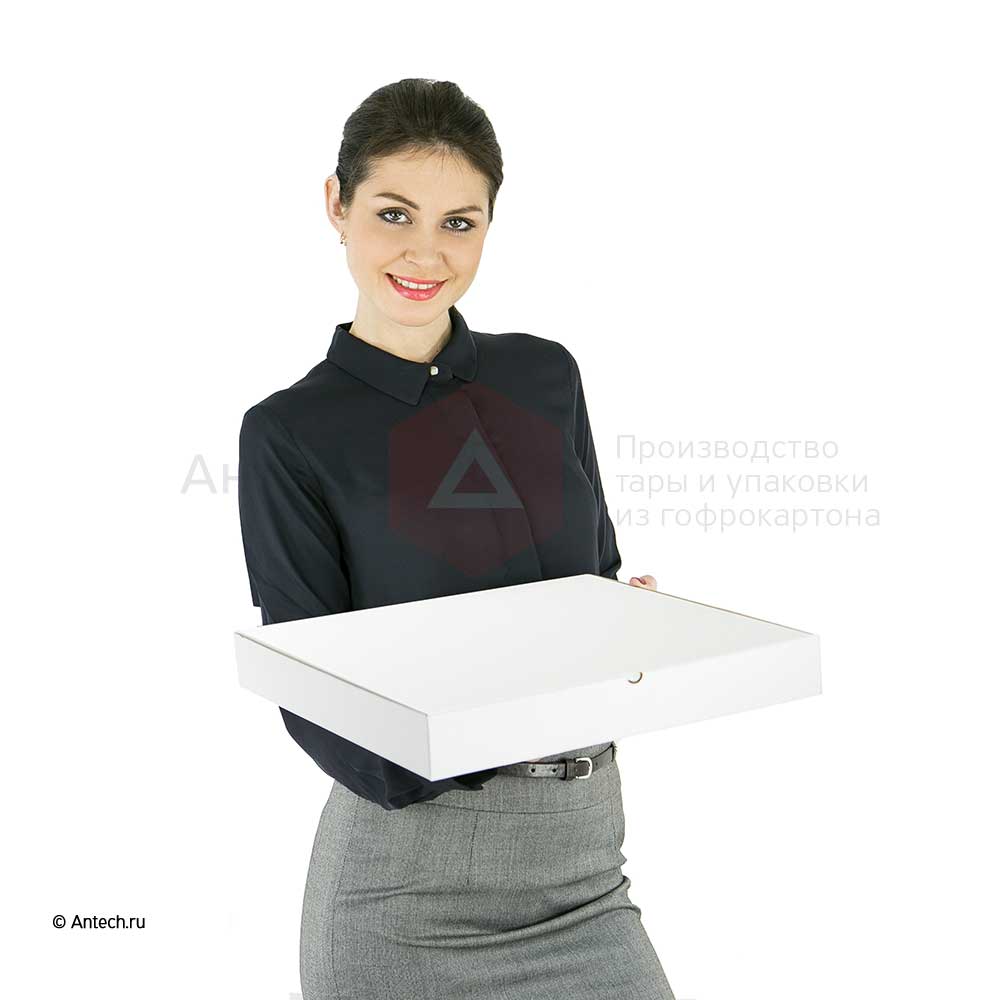Коробка для пиццы 380*380*50 МГК Т−11E белый/бурый (фото 6) – купить в Москве