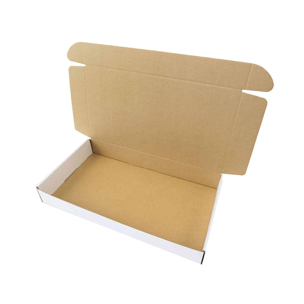 Самосборная коробка 360*195*45 Т−24Е белый/бурый 2