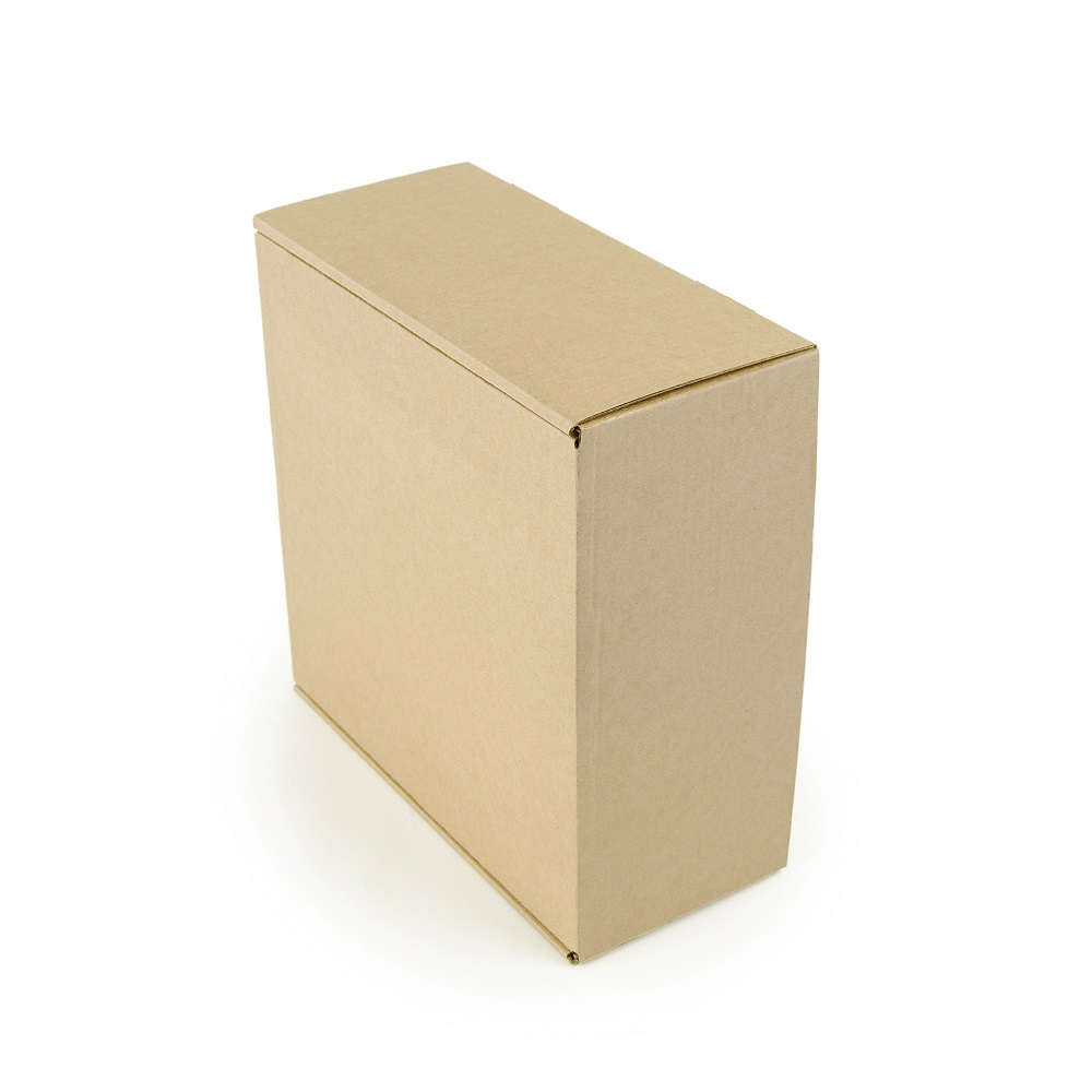 Самосборная коробка 205 x 205 x 95 МГК Т−24E бурый (фото 3) – купить в Москве